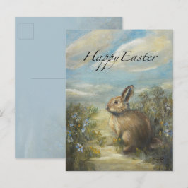 Postal Conejo de Pascua