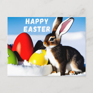 Postal Conejo de Pascua