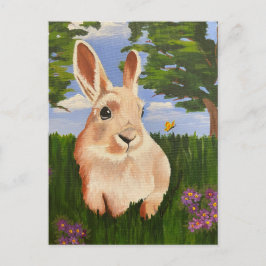 Postal Conejo de Pascua