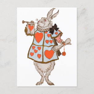 Postal Conejo del Corazón