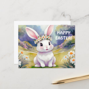 Postal Conejo feliz 2, Pascua
