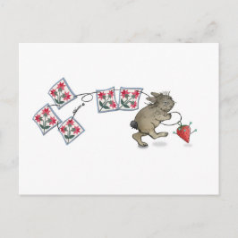 Postal Conejo Quilling