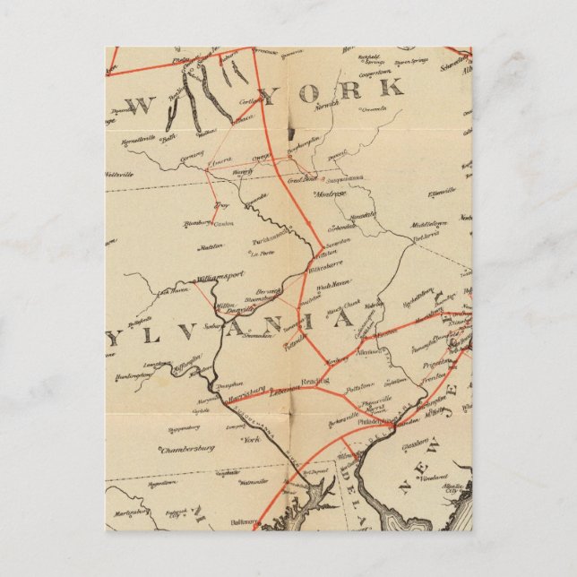 Postal Conexiones de líneas y circuitos metálicos (Anverso)