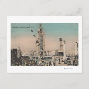 Postal Coney Island, NY - Dreamland Ride