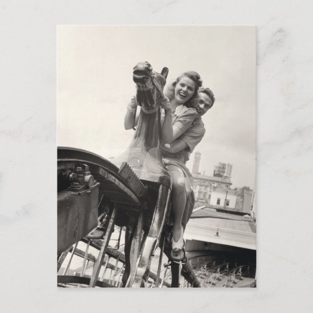 Postal Coney Island Steeplechase Ride-1824064 (Anverso)