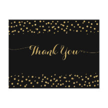 Confeti de Brillo Dorado Gracias