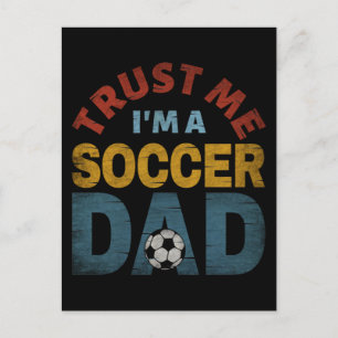 POSTAL CONFÍA EN MÍ SOY UN PADRE DE FÚTBOL