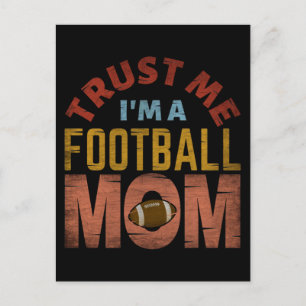 POSTAL CONFÍA EN MÍ SOY UNA MAMÁ DE FÚTBOL