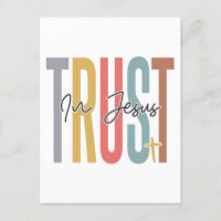 Confiar en Jesús, creer en Dios, confiar en Jesús,