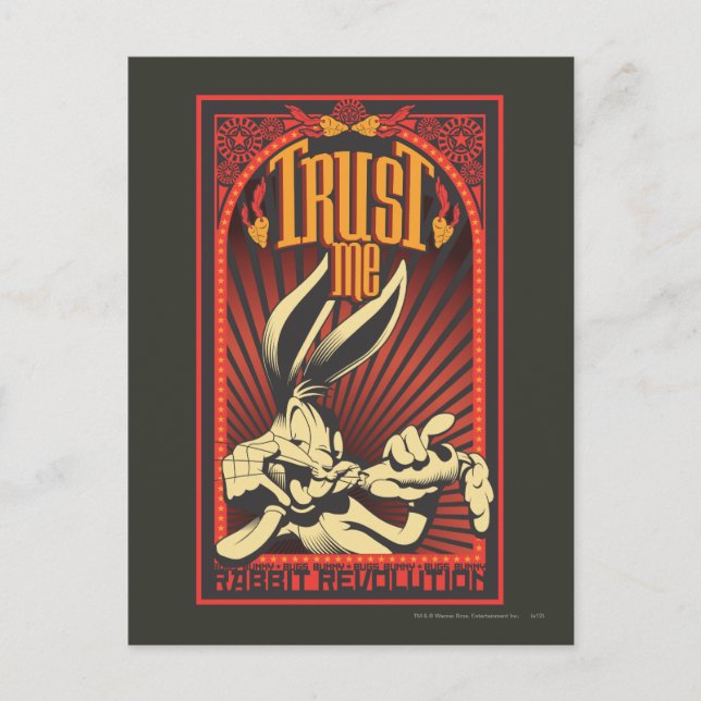 Postal Confiar en mí (Anverso)