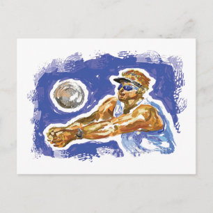 Postal Configurar el voleibol