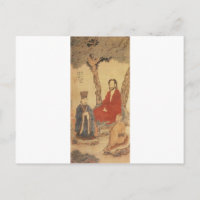 Confucio, Lao-tzu y Arhat Budista