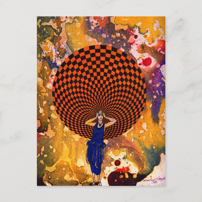 Postal Confusión de Michael Moffa (Anverso)