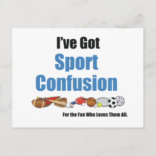 Postal Confusión deportiva superior