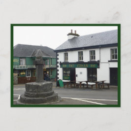 Postal Cong (hombre tranquilo) Plaza del Pueblo