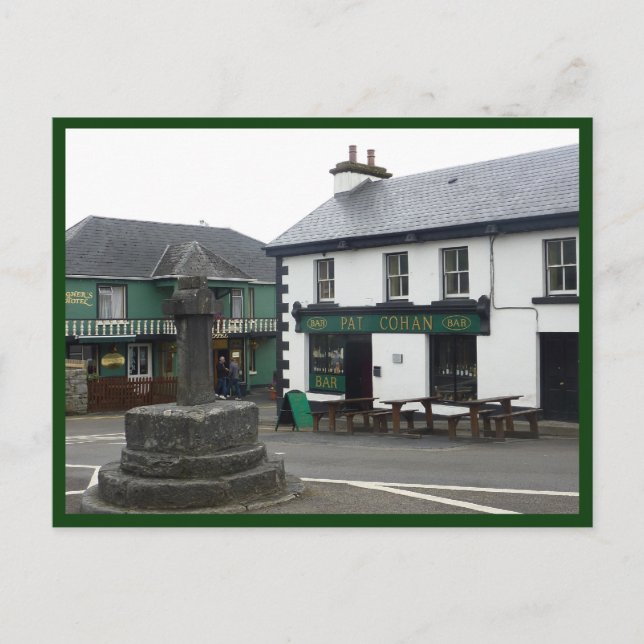 Postal Cong (hombre tranquilo) Plaza del Pueblo (Anverso)