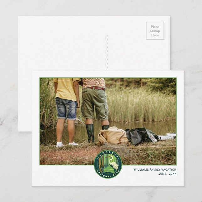 Postal Congaree National Park (Anverso / Reverso)