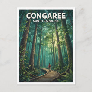 Postal Congaree National Park Bosque Primario Hopkins