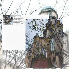 Postal Congregación de Savannah Mickve Israel Fotografía