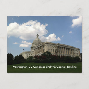 Postal Congreso y Capitolio de los Estados Unidos
