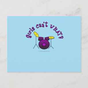 Postal Conjunto de batería - Morado