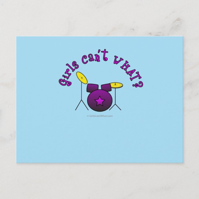 Postal Conjunto de batería - Morado (Anverso)