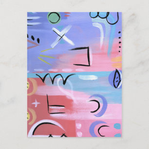 Postal Conjunto de mentes de Pastel