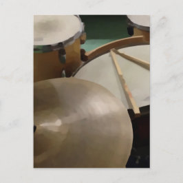 Postal Conjunto de tambores