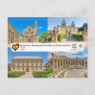 Postal Conjuntos monumentales renacentistas de Úbeda - Pa