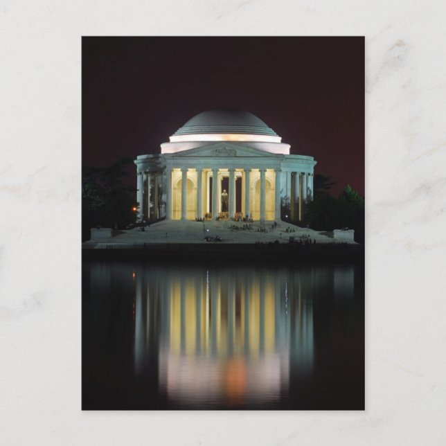 Postal Conmemoración de Jefferson (Anverso)