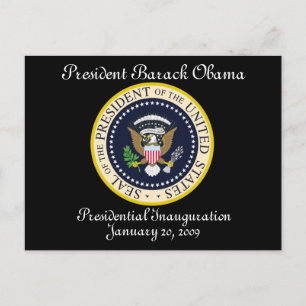 Postal Conmemoración de la inauguración del PRESIDENTE OB