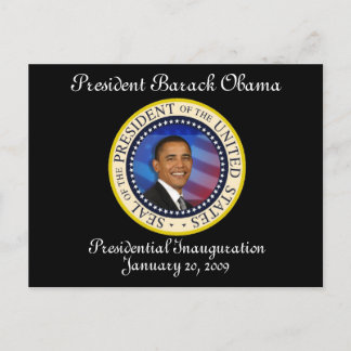 Postal Conmemoración de la inauguración del PRESIDENTE OB