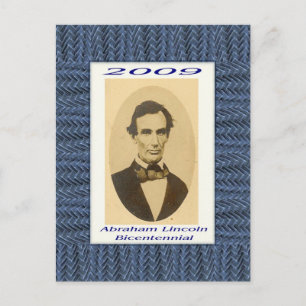 Postal Conmemoración del Bicentenario de Abraham Lincoln