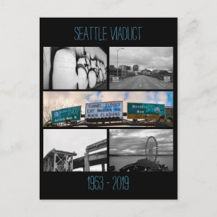 Postal Conmemoración del Viaducto de Seattle