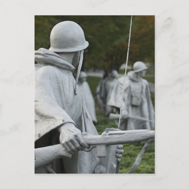 Postal conmemorativa de los veteranos de guerra co (Anverso)