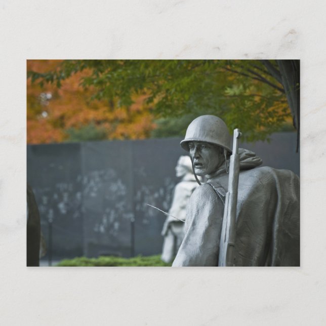 Postal conmemorativa de los veteranos de guerra co (Anverso)