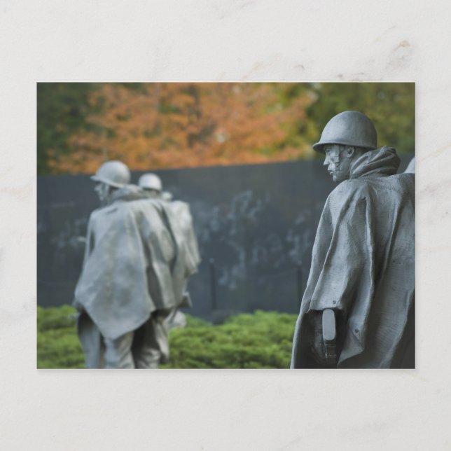 Postal conmemorativa de los veteranos de guerra co (Anverso)