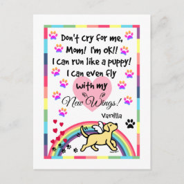 Postal conmemorativa del torneo de Labrador amaril