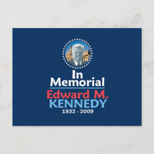 Postal conmemorativa Ted Kennedy