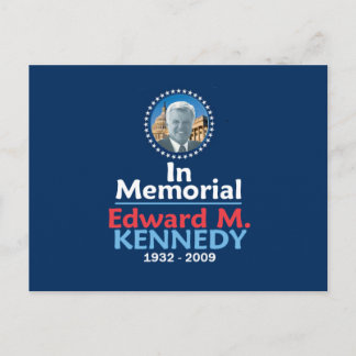 Postal conmemorativa Ted Kennedy