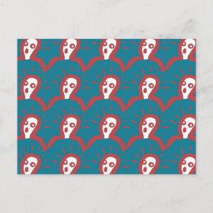 Postal Conmoción y asombro - Funny Wow se enfrenta a Pers