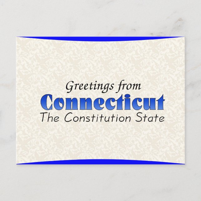 Postal Connecticut (Anverso)