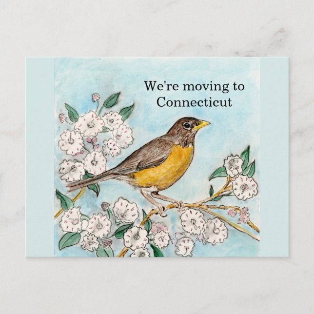 Postal Connecticut (Anverso)