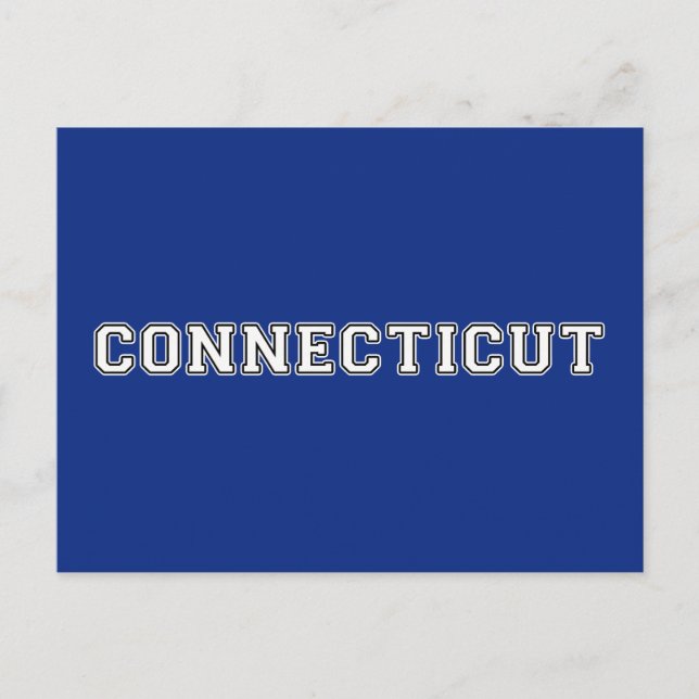 Postal Connecticut (Anverso)