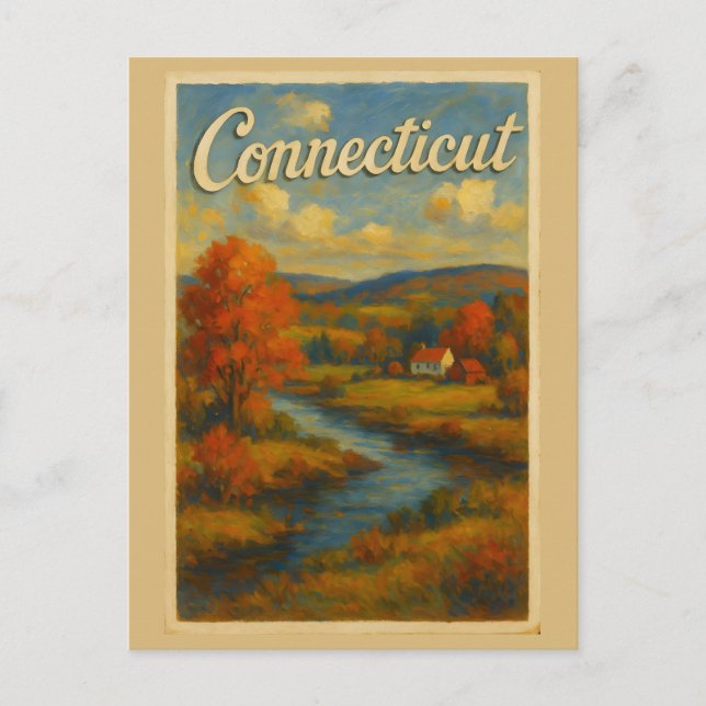 Postal connecticut  (Anverso)