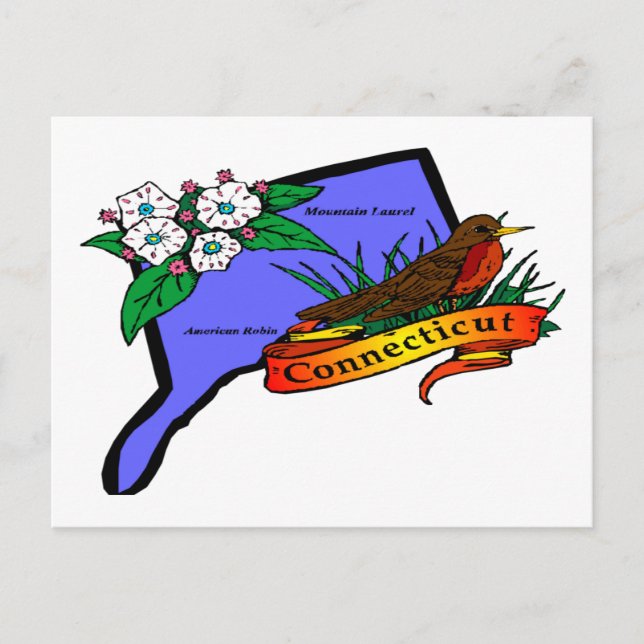 Postal Connecticut (Anverso)