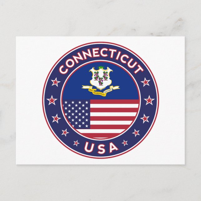 Postal Connecticut (Anverso)