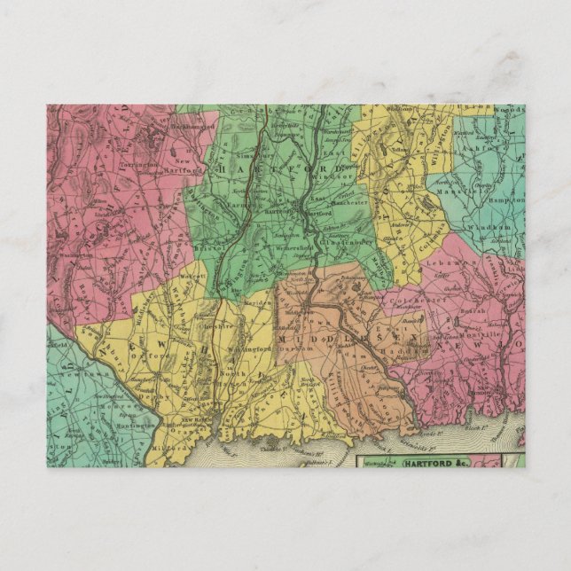 Postal Connecticut 10 (Anverso)