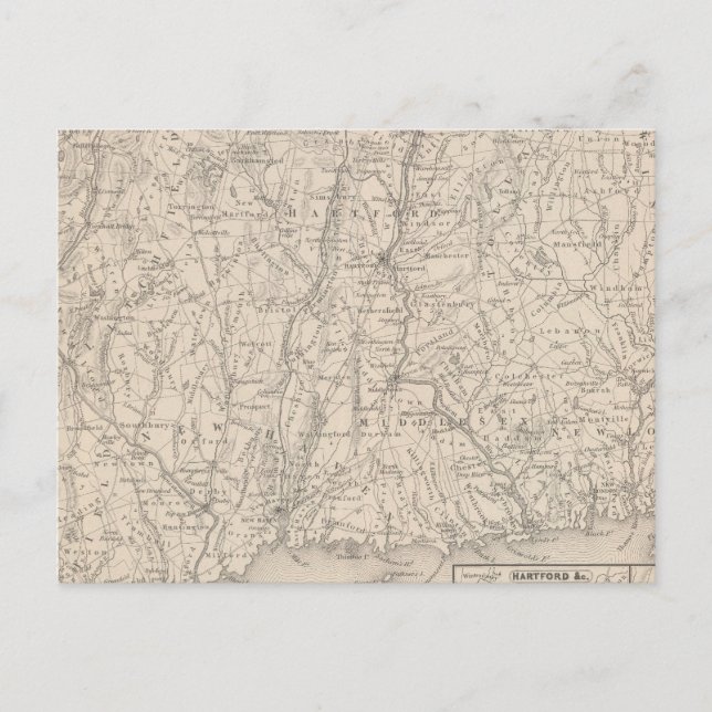 Postal Connecticut 3 (Anverso)