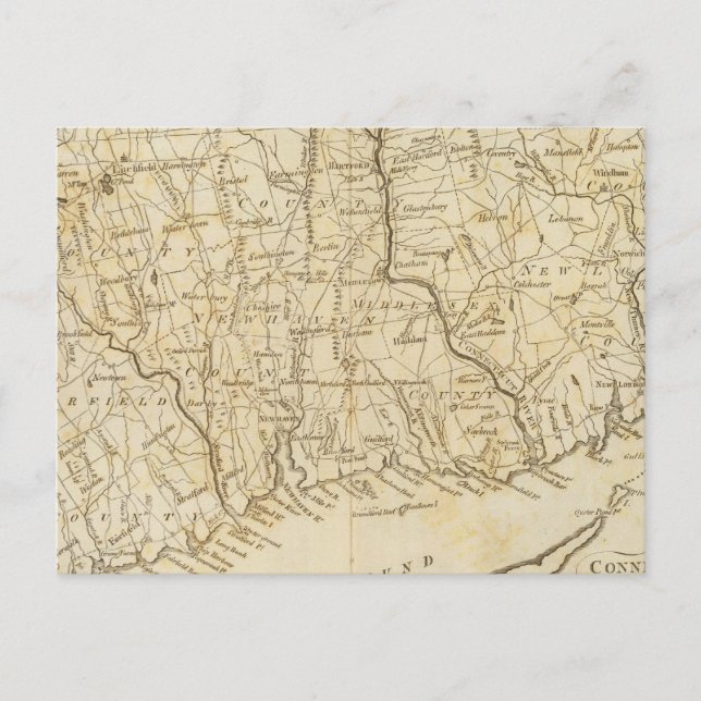 Postal Connecticut 9 (Anverso)